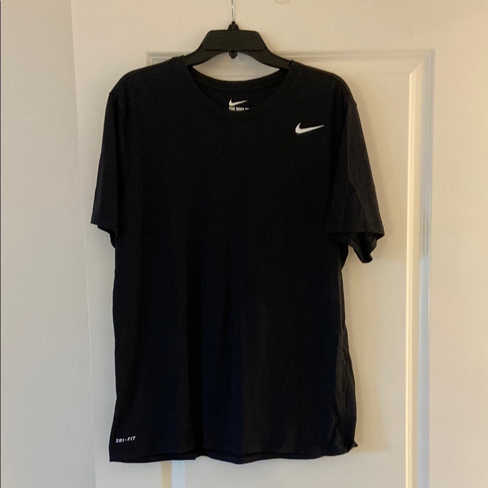 Nike Black Short Sleeve Tee Dri-FIT Size XL